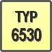 Piktogram - Typ: 6530